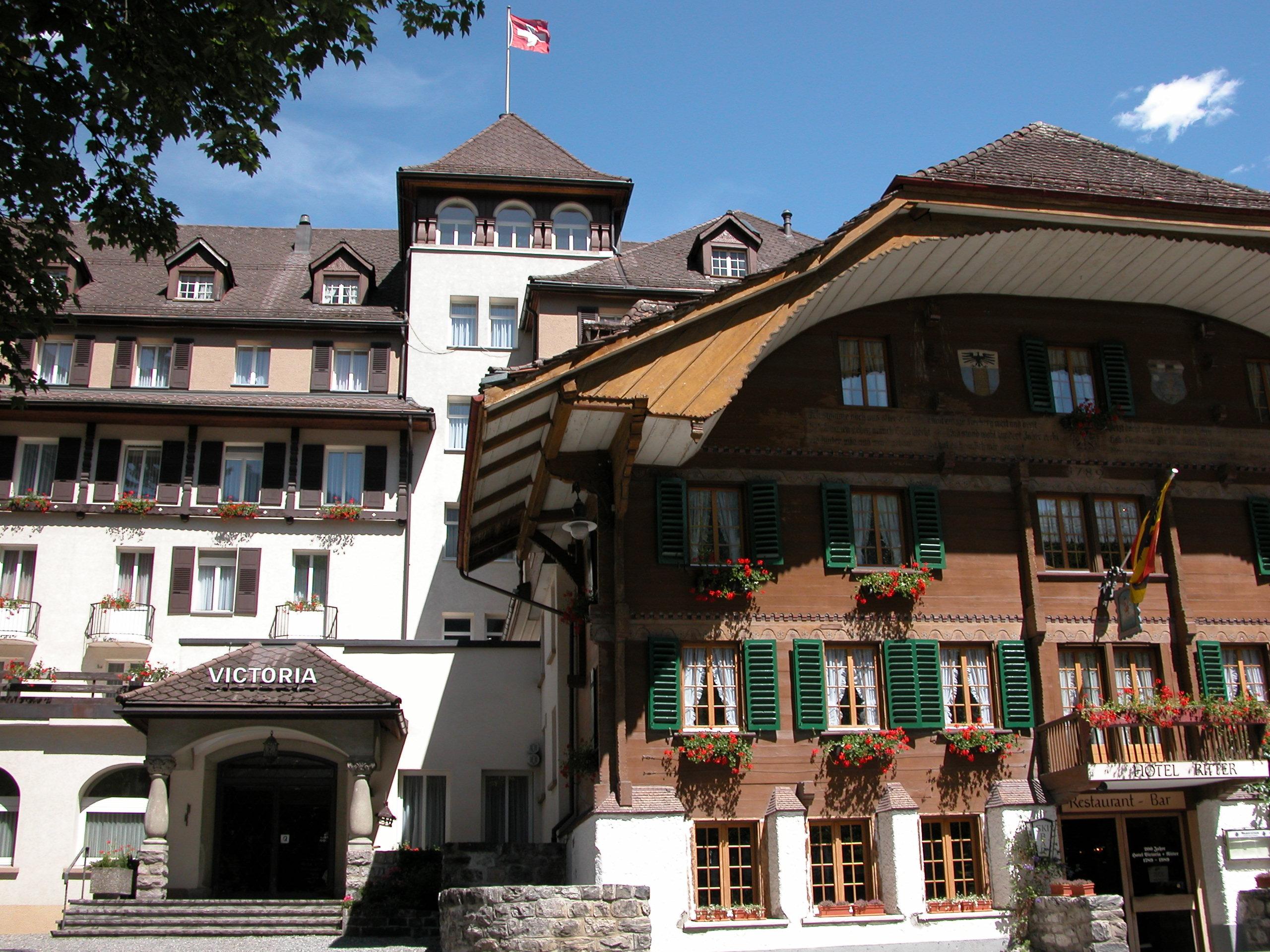 Belle Epoque Hotel Victoria & Apartments Kandersteg Exterior foto