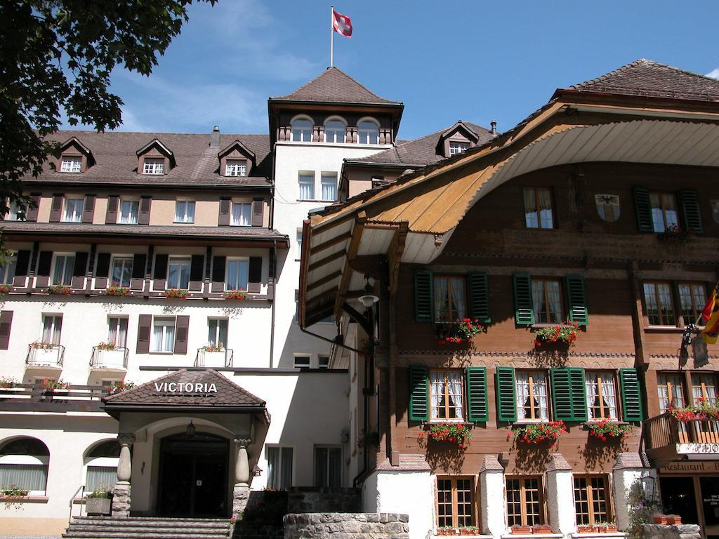 Belle Epoque Hotel Victoria & Apartments Kandersteg Exterior foto